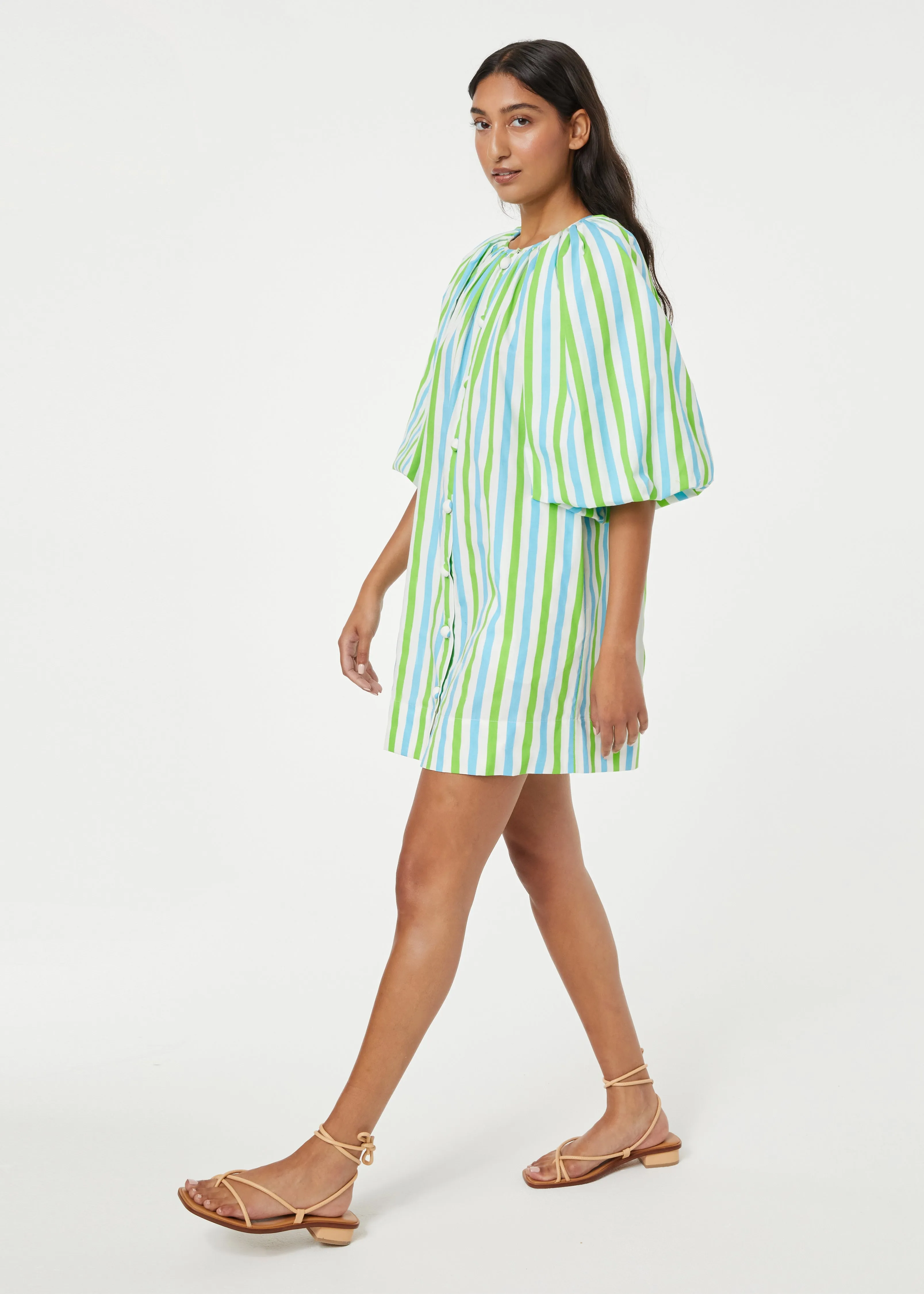 Paloma Dress | Eden Stripe sold by Rhode product image thumbnail 3