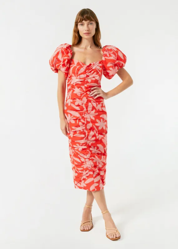 Tessa Dress | Optical Floral sold by Rhode