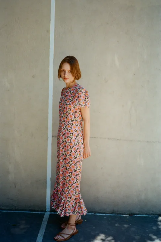 Lulani Dress | Plum Block | Parallel