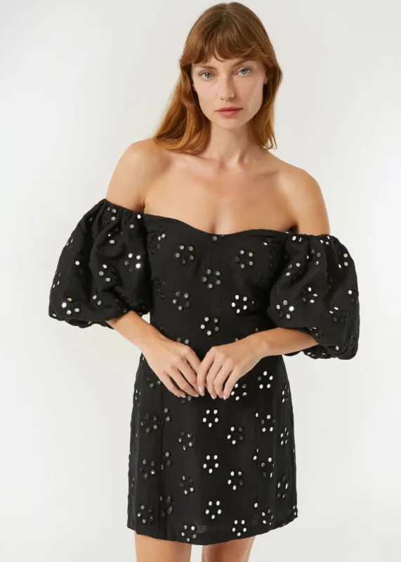 Dali Dress | Ink Mirror Daisy sold by Rhode