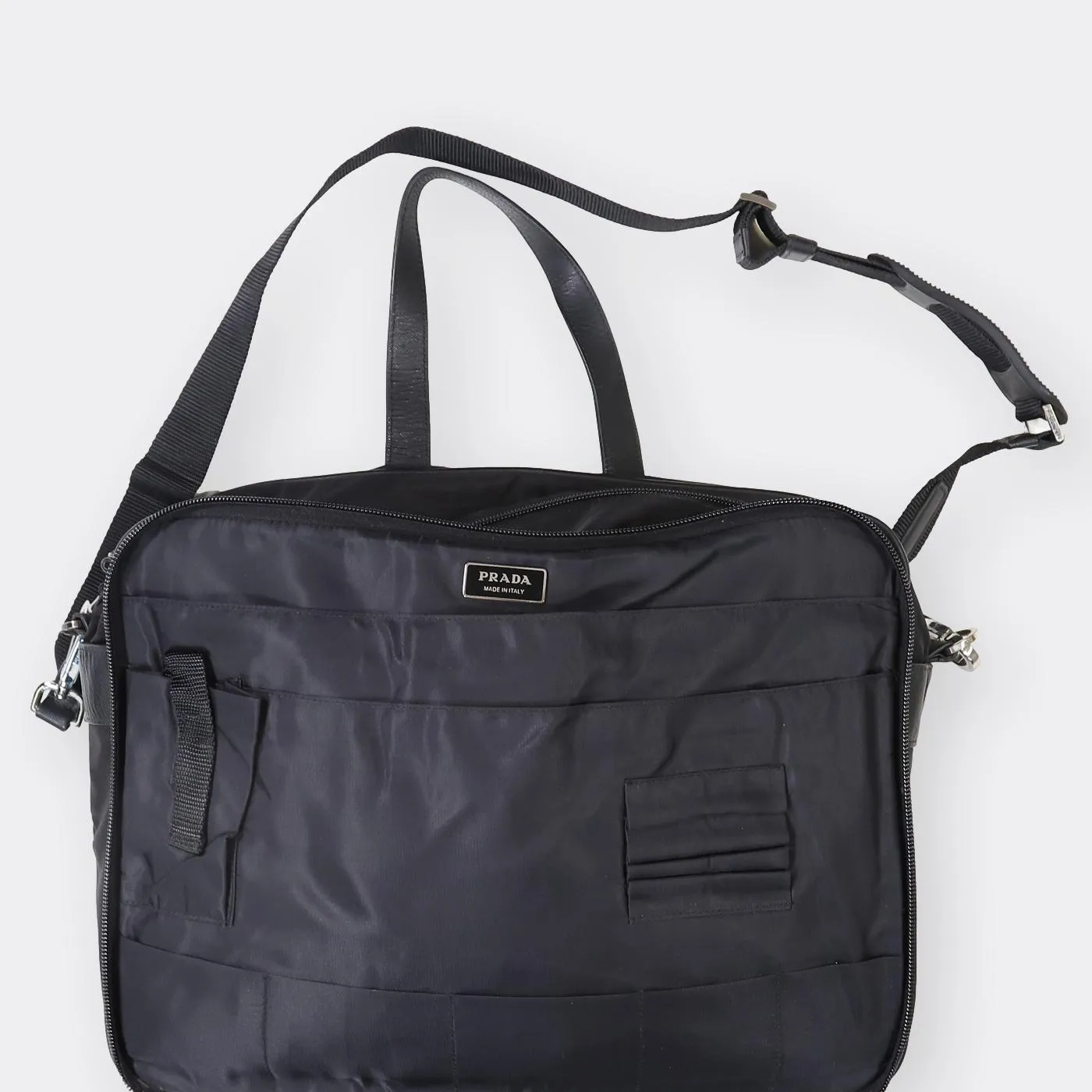 Prada Vintage Messenger Bag sold by Rhubarb and Lemon product image thumbnail 5