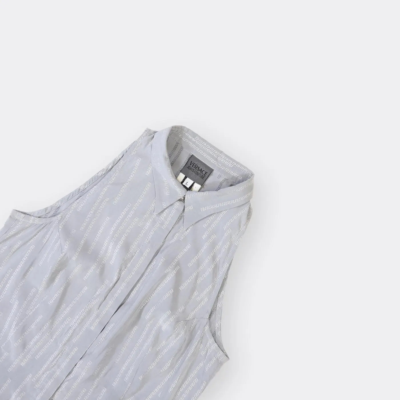 Versace Vintage Sleeveless Shirt - Large sold by Rhubarb and Lemon product image thumbnail 2