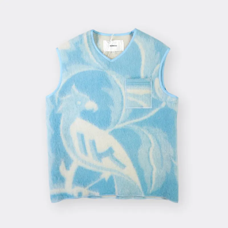 Kemkes Woollen Vest - Circulated - Large sold by Rhubarb and Lemon