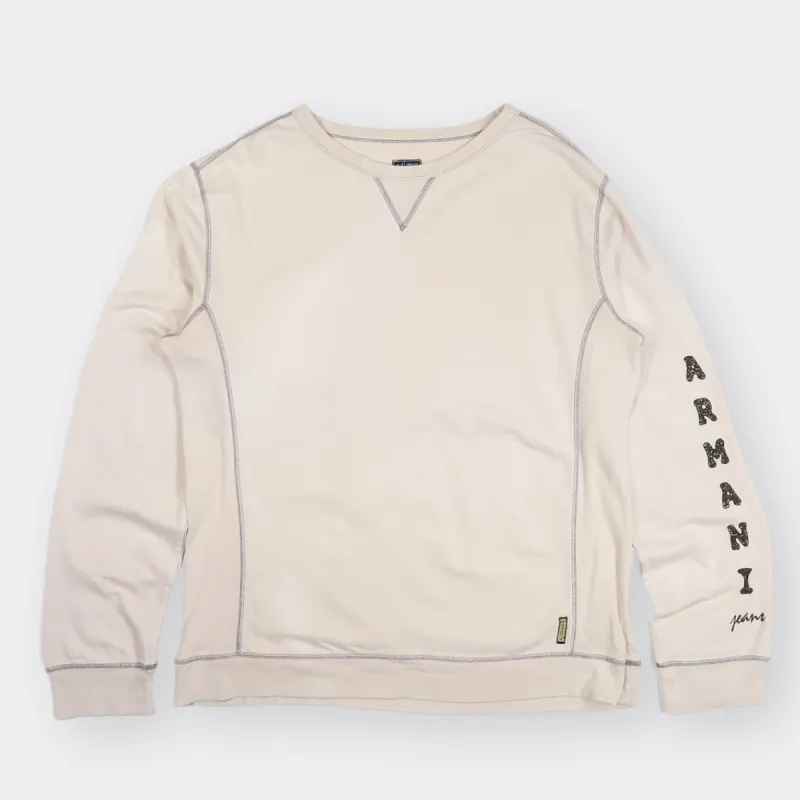 Armani Vintage Sweatshirt - Large sold by Rhubarb and Lemon