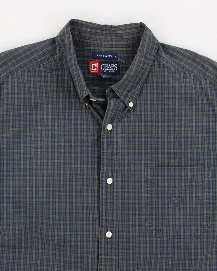 Vintage 90s Chaps Check Shirt - XL sold by Rokit product image thumbnail 3