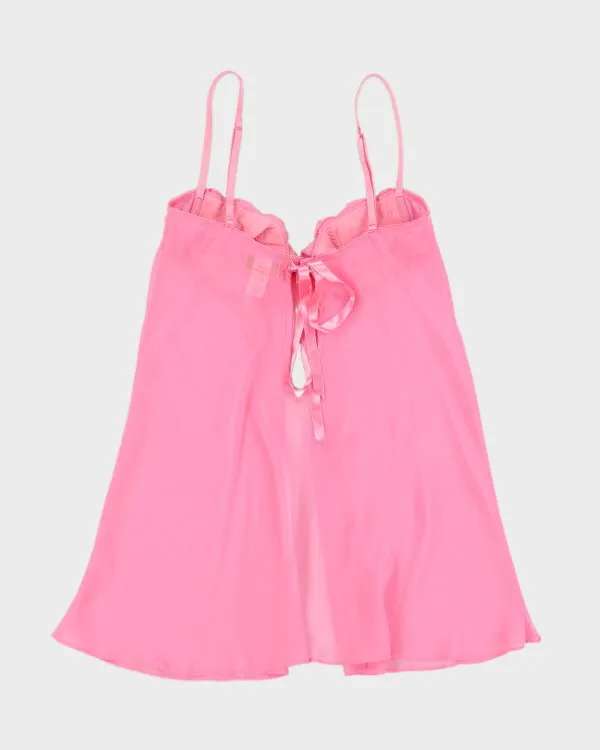 Y2k 00s Silk & Satin Pink Cami - S sold by Rokit product image thumbnail 2