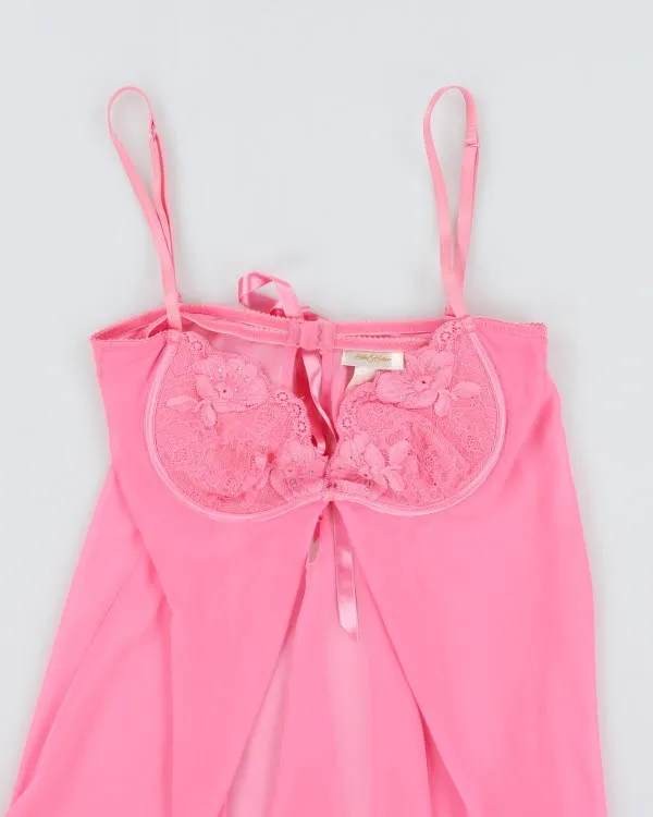 Y2k 00s Silk & Satin Pink Cami - S sold by Rokit product image thumbnail 3