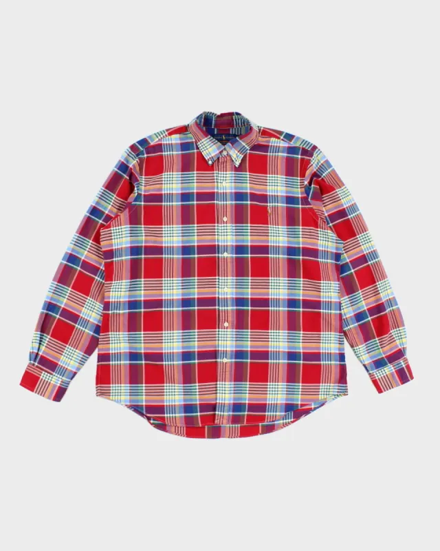 Vintage Ralph Lauren Button Up Check Shirt - S sold by Rokit