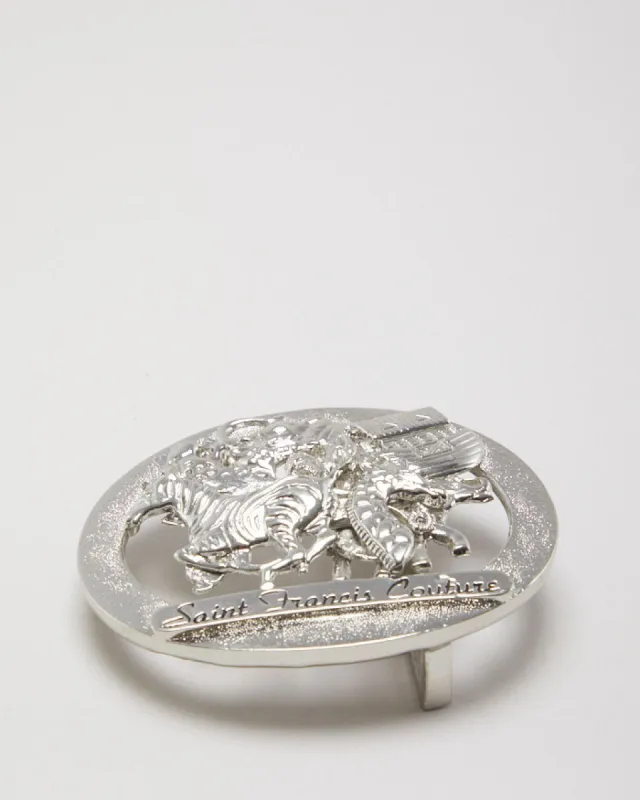 Vintage 80s Saint Francis Couture Belt Buckle sold by Rokit