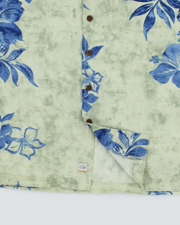 Y2k 00s Quicksilver Hawaiian Shirt - S sold by Rokit product image thumbnail 4