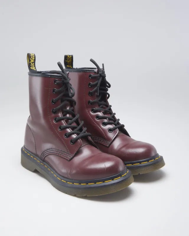 Dr Martens Cherry Red 8 Eyelet Boots - EUR 37 sold by Rokit