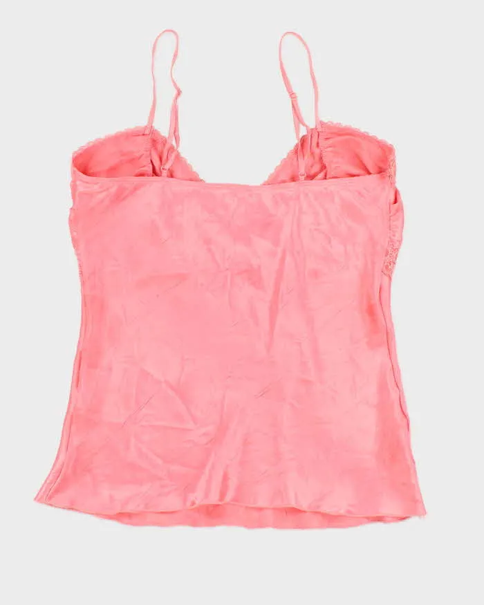 Y2k 00s Dess Pink Silky Cami Top - M sold by Rokit product image thumbnail 2