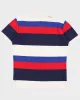 Y2K 00s Ralph Lauren Striped Polo - M sold by Rokit