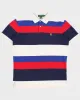 Y2K 00s Ralph Lauren Striped Polo - M sold by Rokit