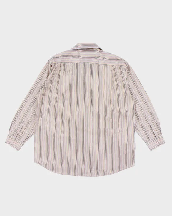 Y2k 00s Bill Blass Striper Shirty - XL sold by Rokit product image thumbnail 2