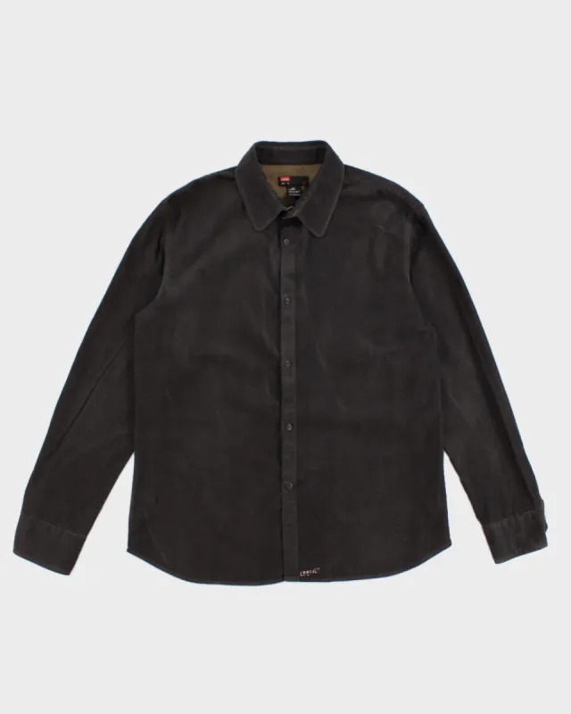 Men's Grey Diesel Cord Shirt - XL sold by Rokit