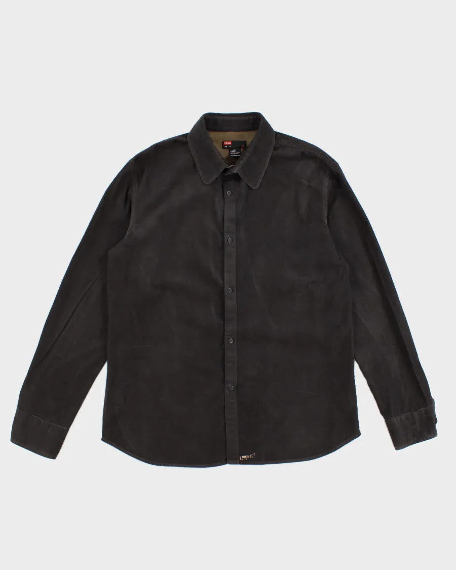Men's Grey Diesel Cord Shirt - XL sold by Rokit