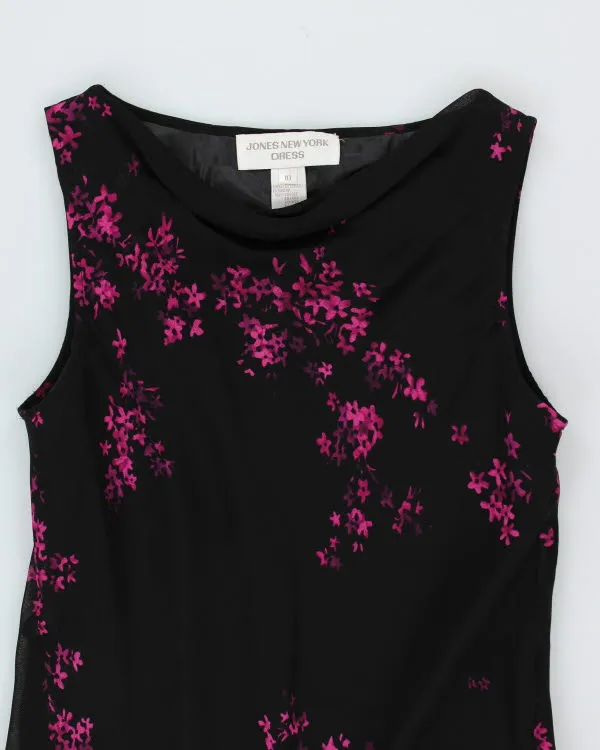 VIntage 90s Jones New York Floral Cowl Neck Dress - S sold by Rokit product image thumbnail 3