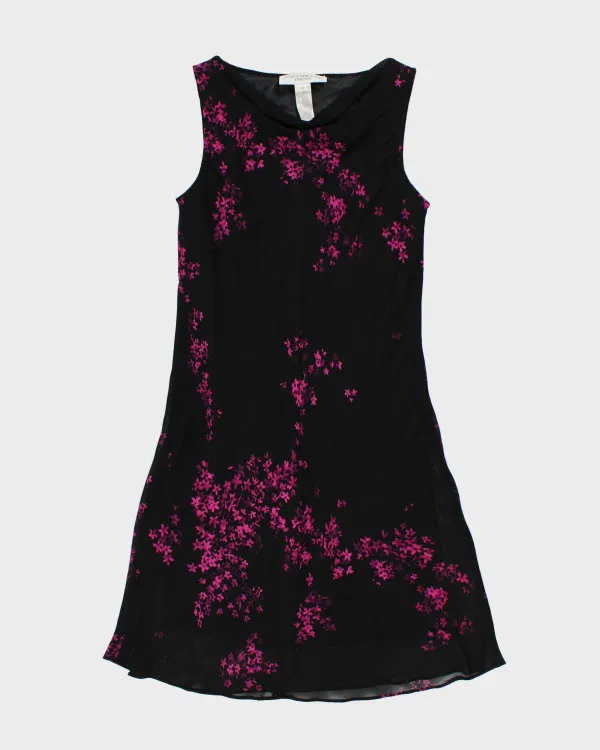 VIntage 90s Jones New York Floral Cowl Neck Dress - S sold by Rokit