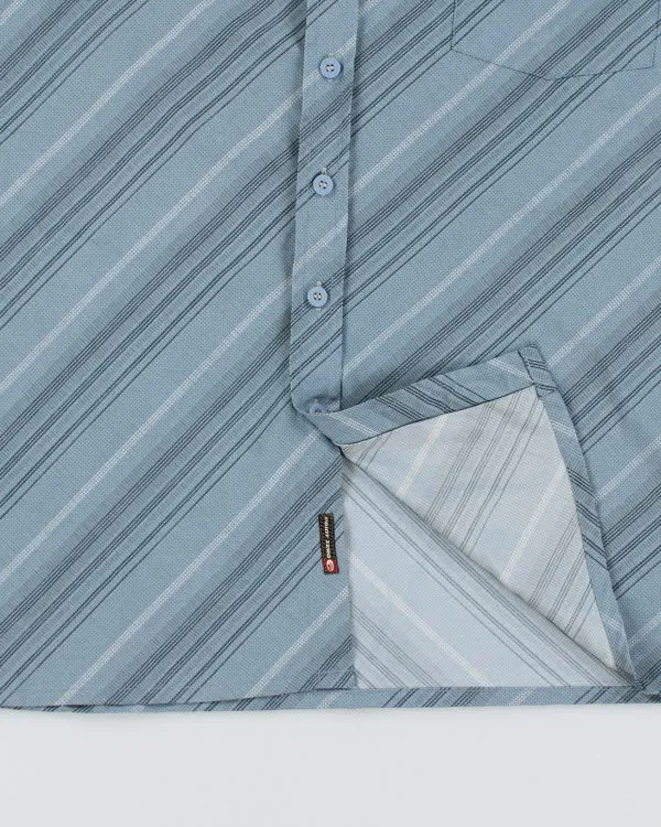 Y2k 00s Point Zero Stripe Shirt - L sold by Rokit product image thumbnail 4