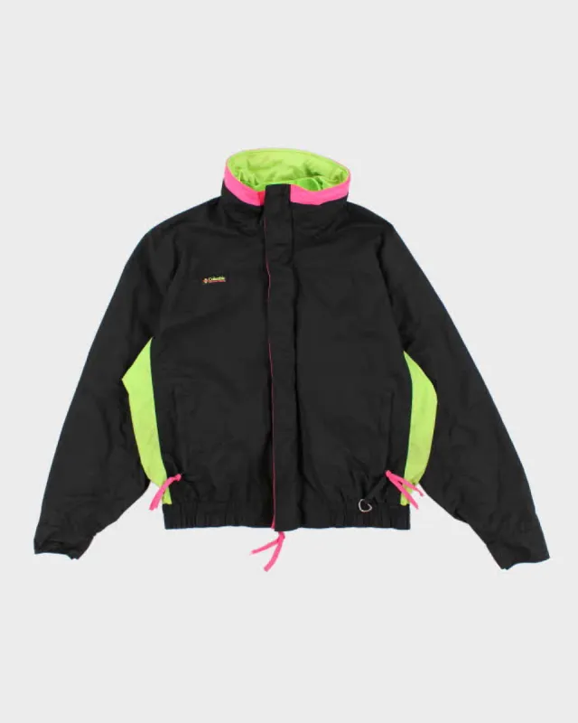 90s Vintage Men's Retro Black Columbia Zip Up Ski Jacket - M sold by Rokit