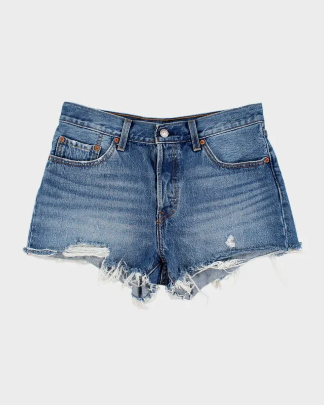 Levi's Medium Wash Cut-Off Denim Shorts - S/M sold by Rokit