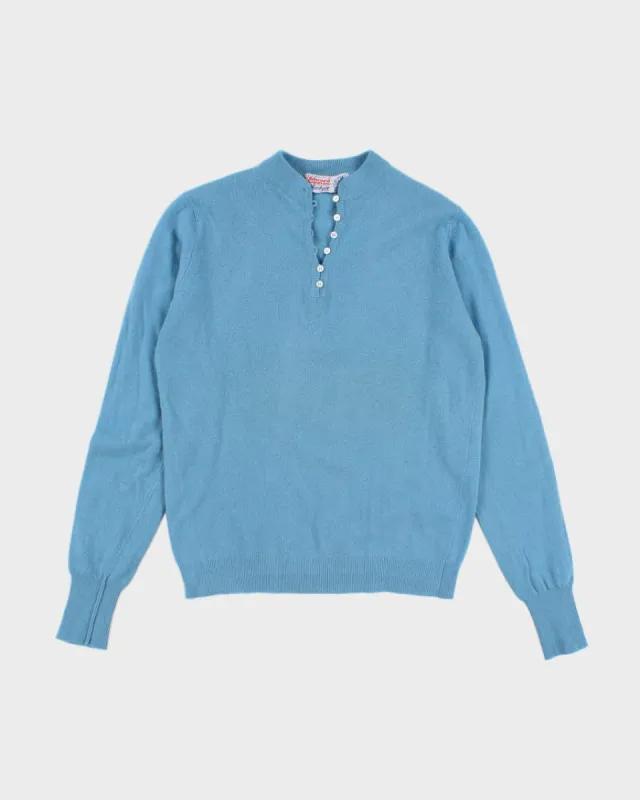 Vintage 70s Edward Chapman for Ballantyne of Peebles Cashmere Long Sleeve - M sold by Rokit