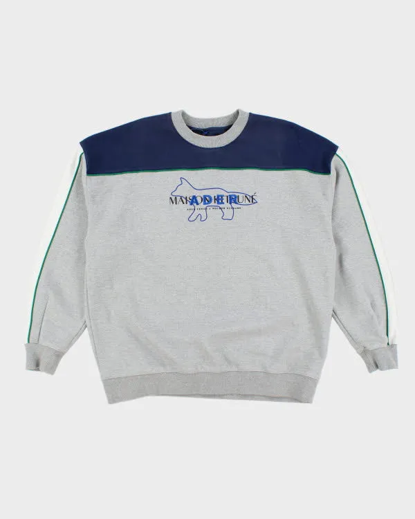 Ader Error x Maison Kitsune Sweatshirt - L sold by Rokit