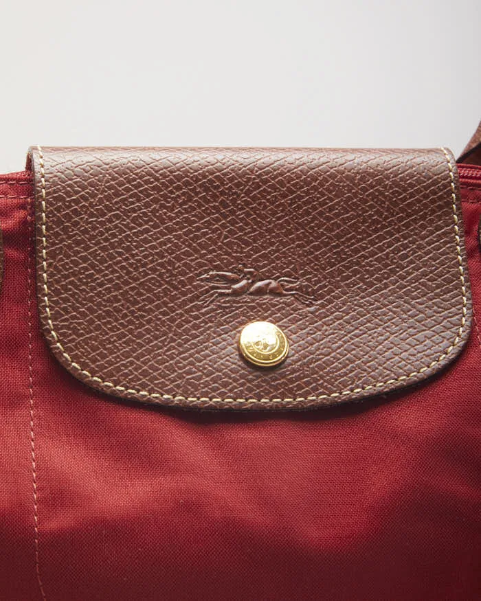 Longchamp Le Pilage Small Red Tote Bag sold by Rokit product image thumbnail 3