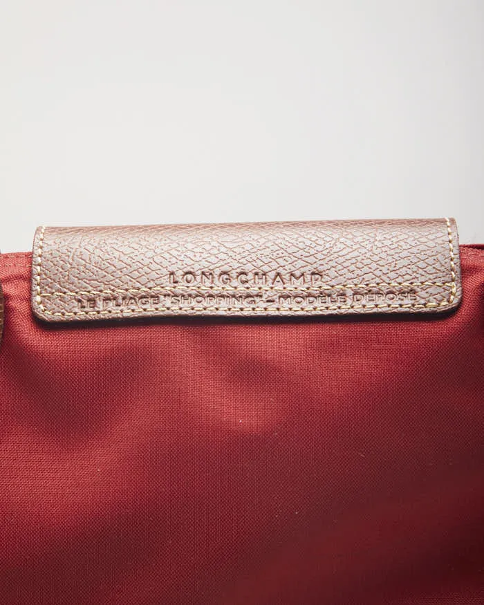 Longchamp Le Pilage Small Red Tote Bag sold by Rokit product image thumbnail 4