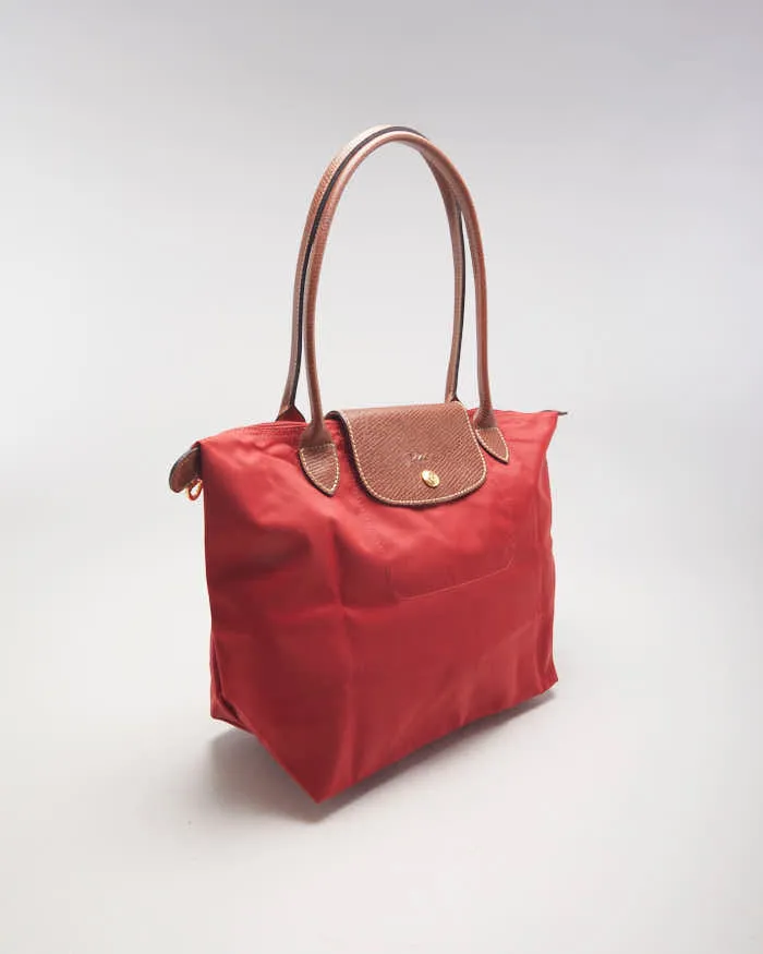 Longchamp Le Pilage Small Red Tote Bag sold by Rokit