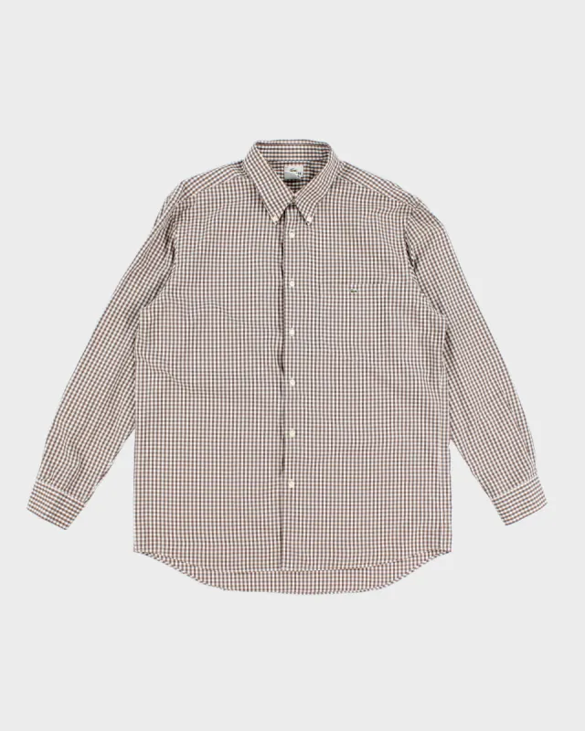 00s Lacoste Check Shirt - L sold by Rokit