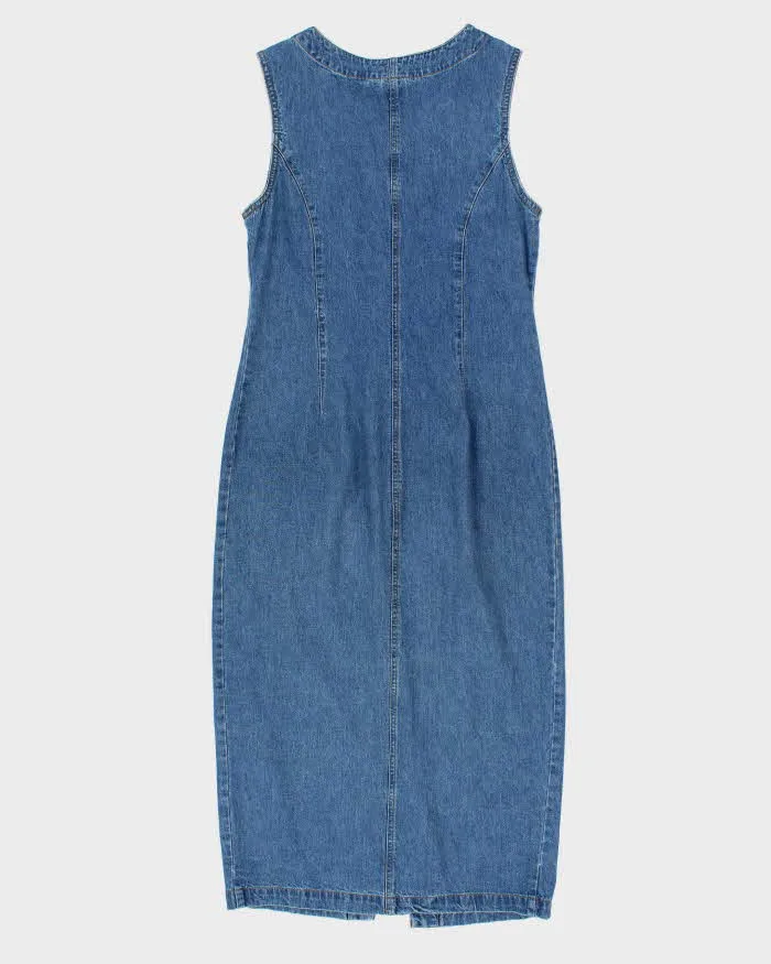Vintage 90s Street Wear Denim Maxi Dress - M sold by Rokit product image thumbnail 2