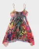 Y2k 00s S Twelve Multi Colour Sheer Rhinestone - S sold by Rokit