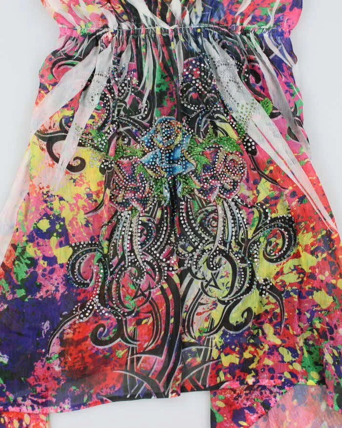 Y2k 00s S Twelve Multi Colour Sheer Rhinestone - S sold by Rokit product image thumbnail 4