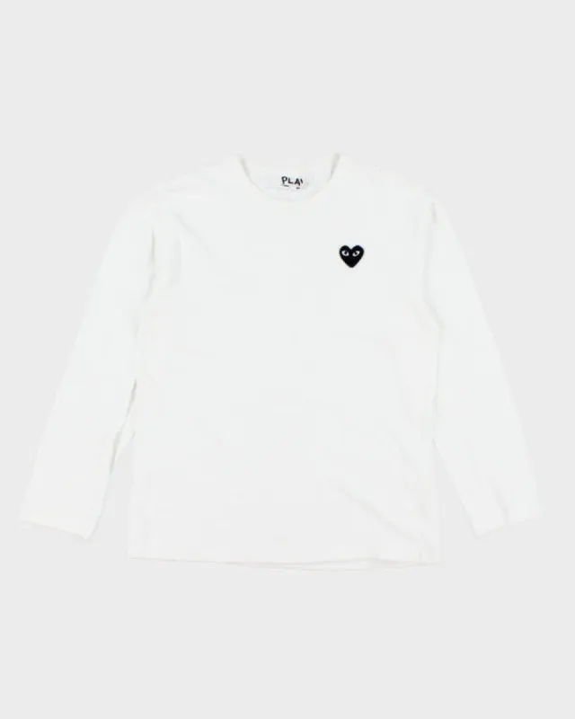 Comme Des Garcons Play Long Sleeve T-shirt - L sold by Rokit