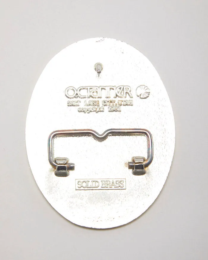 Vintage 90s Western Floral Paisley Belt Buckle sold by Rokit product image thumbnail 4