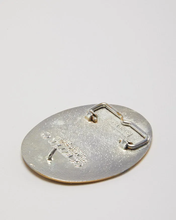 Vintage 90s Western Floral Paisley Belt Buckle sold by Rokit product image thumbnail 2