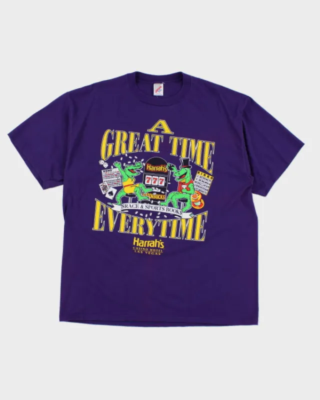 Vintage 90's Casino Crocodile T-Shirt - XXL sold by Rokit