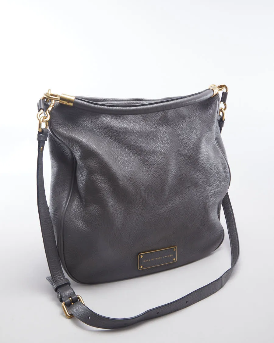 Marc Jacobs Grey Leather Bag sold by Rokit