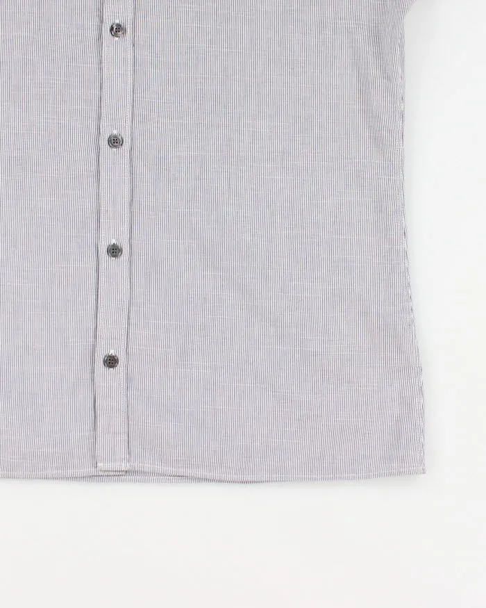 Vintage Men's Burberry Striped Button Shirt - L sold by Rokit product image thumbnail 4