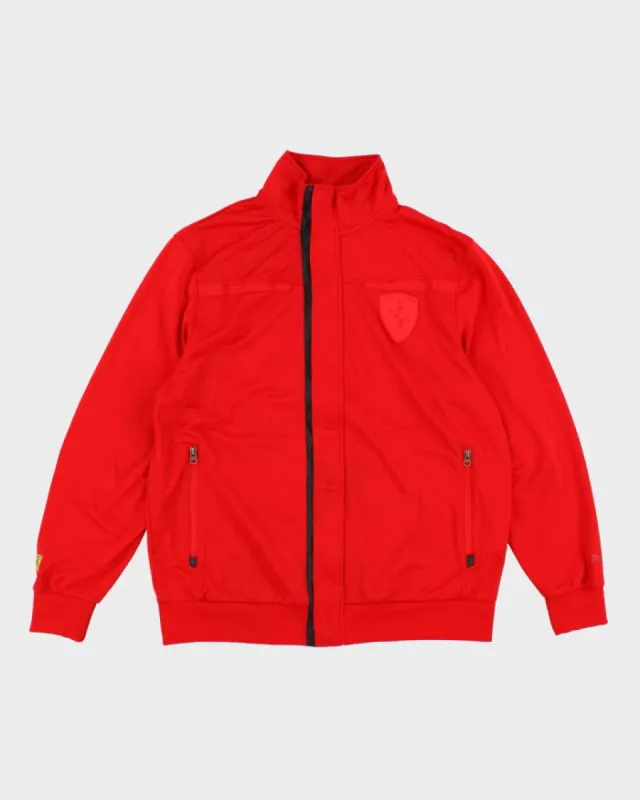 Vintage Y2K Puma Ferrari Track Jacket - L made by Puma