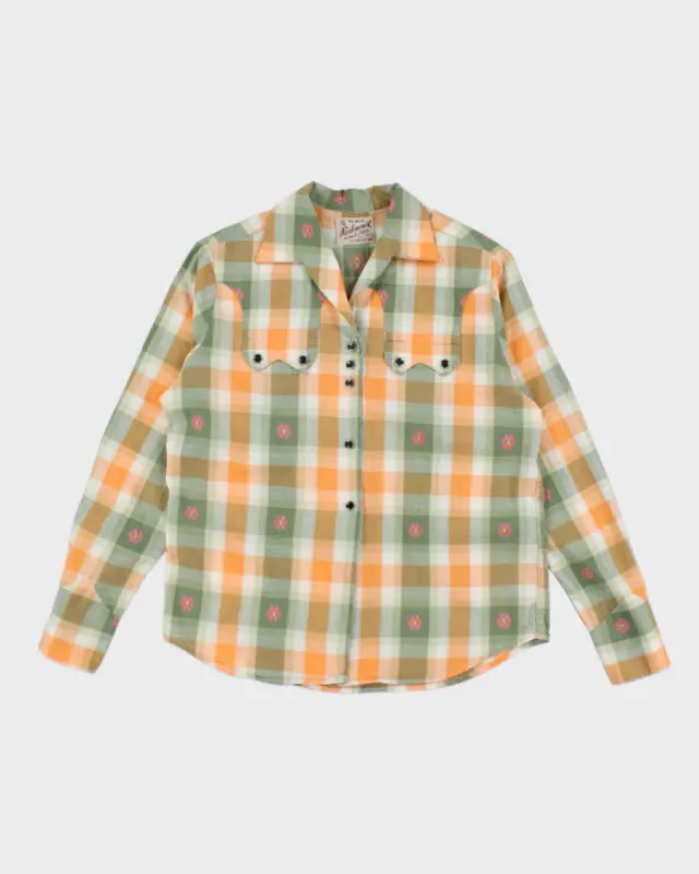 Vintage 70s Rockmount Western Check Shirt - M sold by Rokit