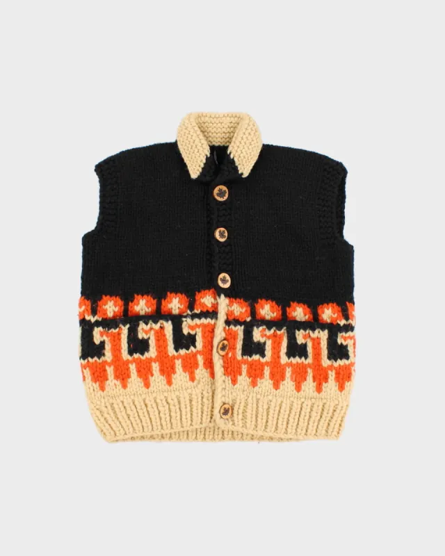 Vintage Hand Knit Vest - S - M sold by Rokit