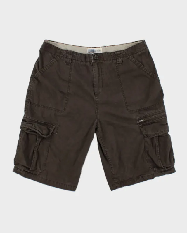 Vintage 2000s Wide Leg Cargo Shorts - W38 L11 sold by Rokit