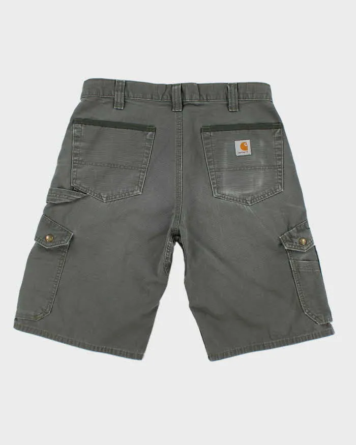 Vintage Carhartt Workwear Cargo Shorts - W30 L10 sold by Rokit product image thumbnail 2