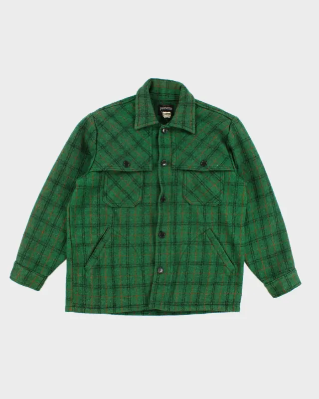 70's Vintage Men's Green Pioneer Wool Hunting Jacket - M sold by Rokit