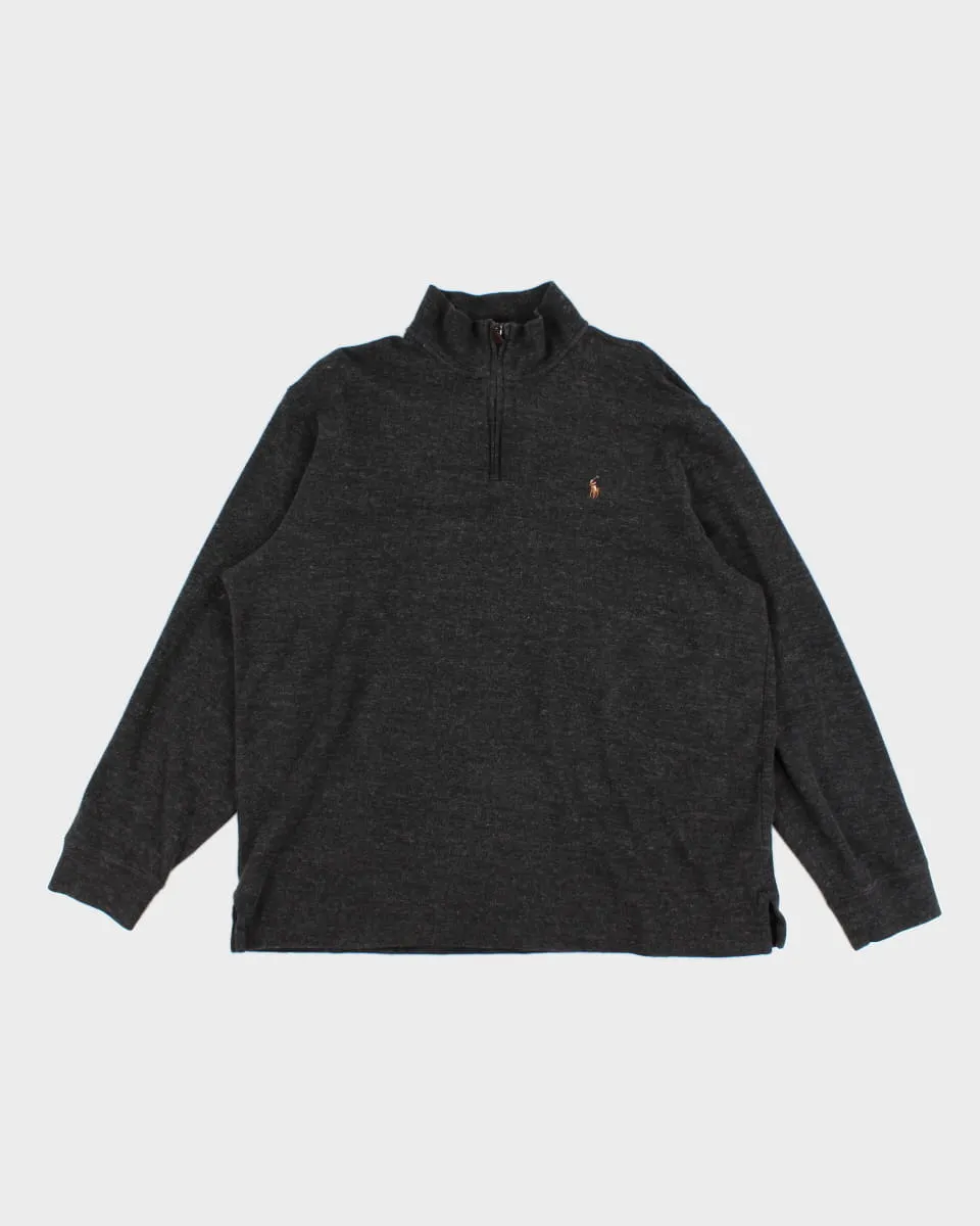 Polo By Ralph Lauren Quarter Zip Sweatshirt - XL sold by Rokit