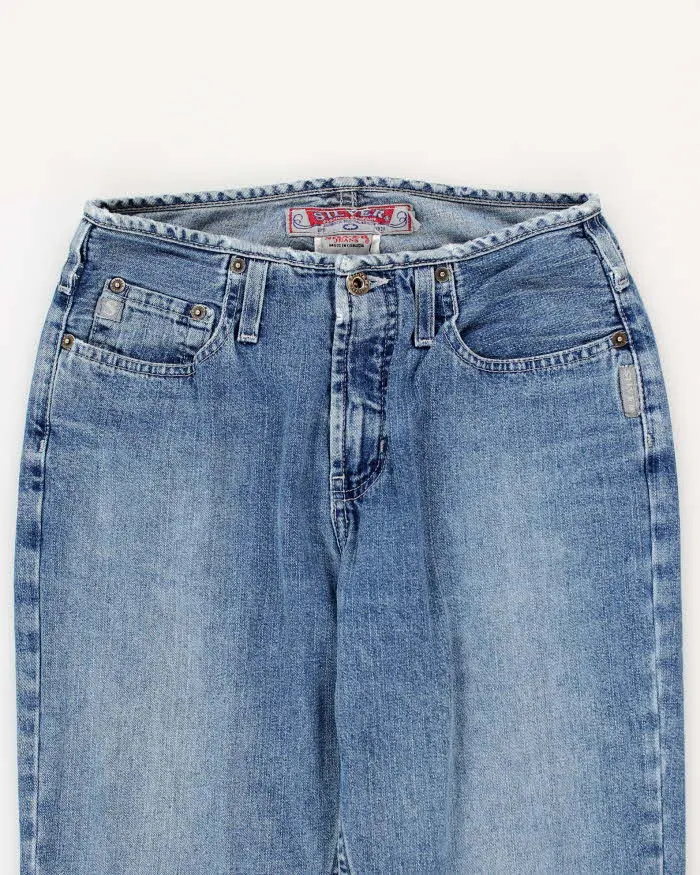 Vintage Y2K Light Wash Flare Jeans - W24 L33 sold by Rokit product image thumbnail 4