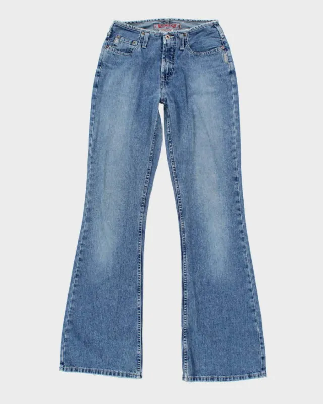 Vintage Y2K Light Wash Flare Jeans - W24 L33 made by Rokit